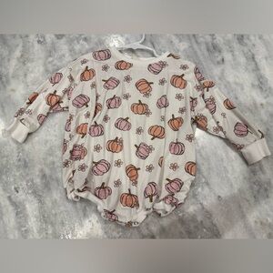 Pumpkin Print Bamboo Kids Bubble